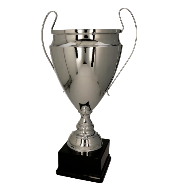 Puchar metalowy srebrny T-S