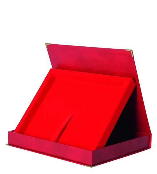 Etui  poziome w kolorze czerwonym - na deskę 230x180