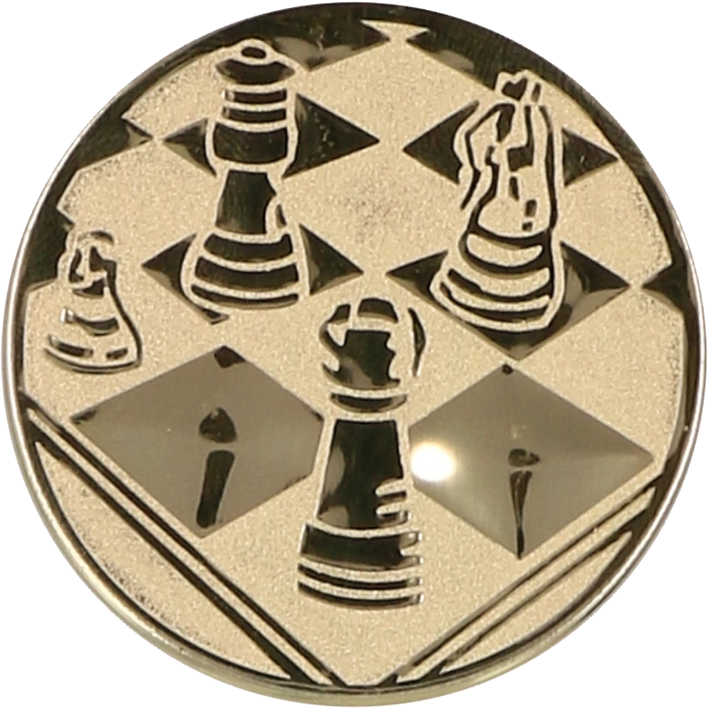 Wklejka aluminiowa - szachy (D1-A22)