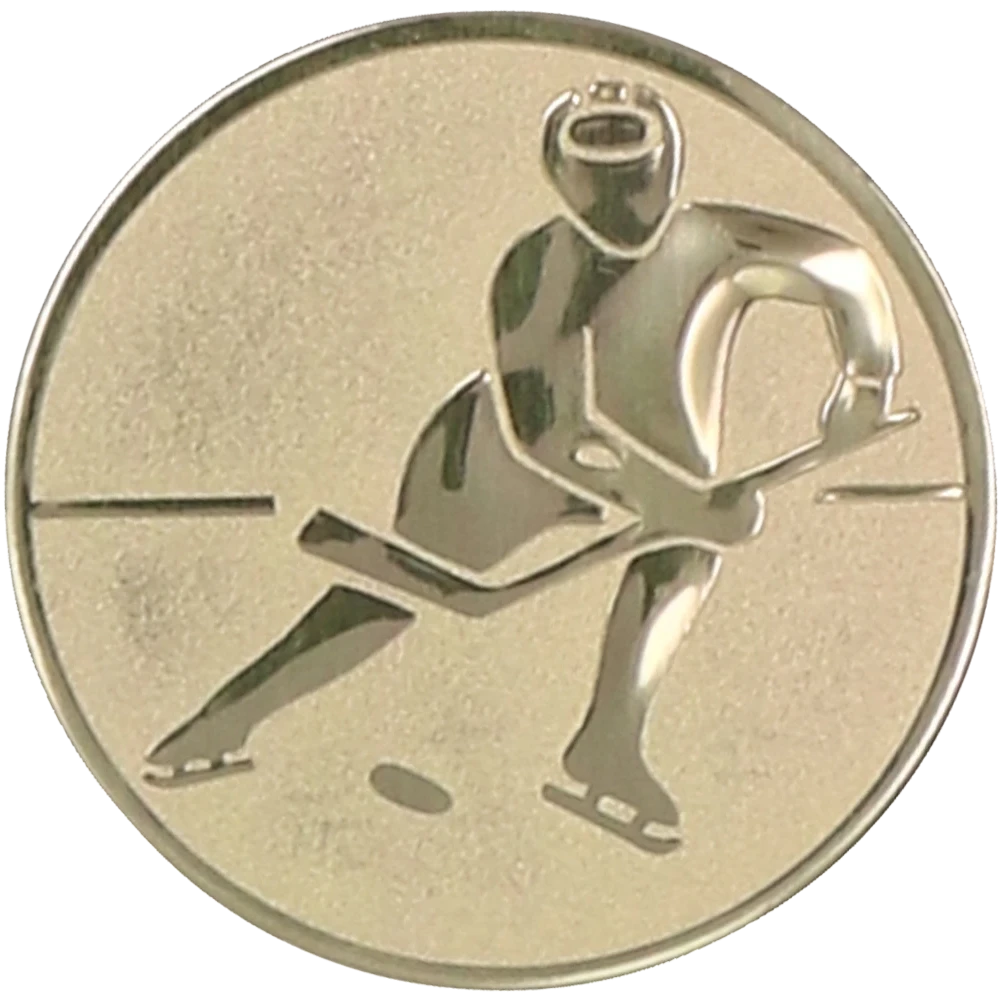 Wklejka aluminiowa - hokeista (D2-A106)