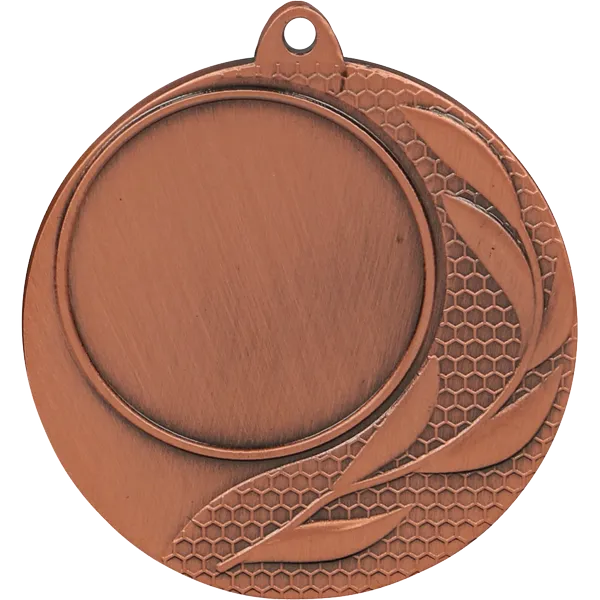 Medal metalowy z grawerowaniem na laminacie (MMC2540/B-LAS)