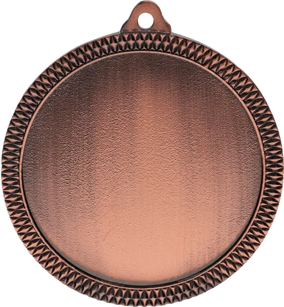 Medal metalowy z grawerowaniem na laminacie (MMC6060/B-LAS)
