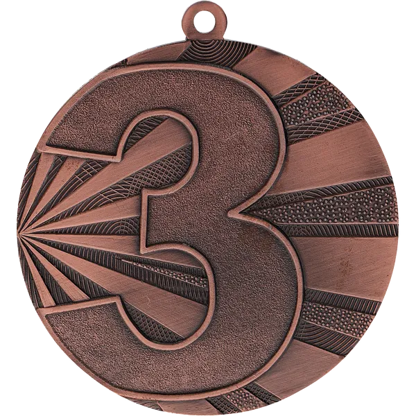 Medal metalowy z grawerowaniem na laminacie (MMC7071/B-LAS)