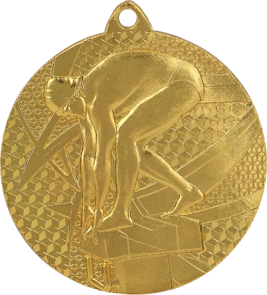 Medal metalowy z grawerowaniem na laminacie (MMC7450/G-LAS)