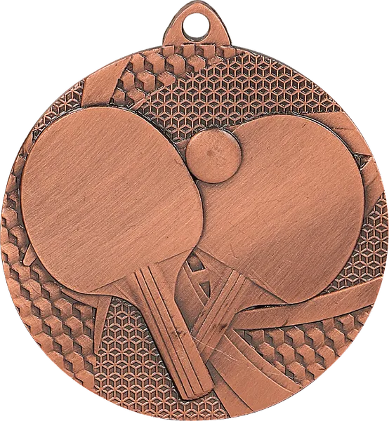 Medal metalowy z grawerowaniem na laminacie (MMC7750/B-LAS)
