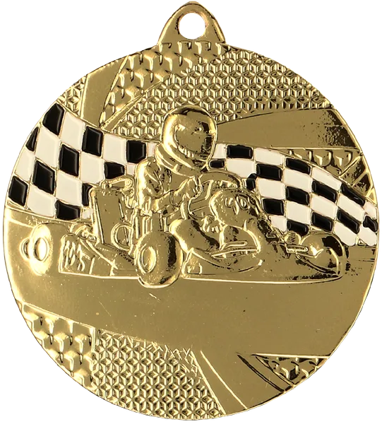 Medal metalowy z grawerowaniem na laminacie (MMC8350/G-LAS)