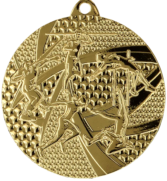 Medal metalowy z grawerowaniem na laminacie (MMC8450/G-LAS)